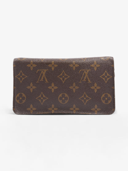 Louis Vuitton Zip Around Wallet Monogram Coated Canvas