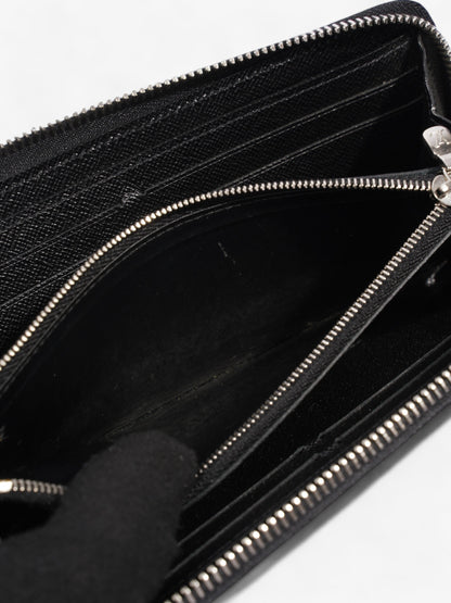 Louis Vuitton Clemence Wallet Black Epi Leather