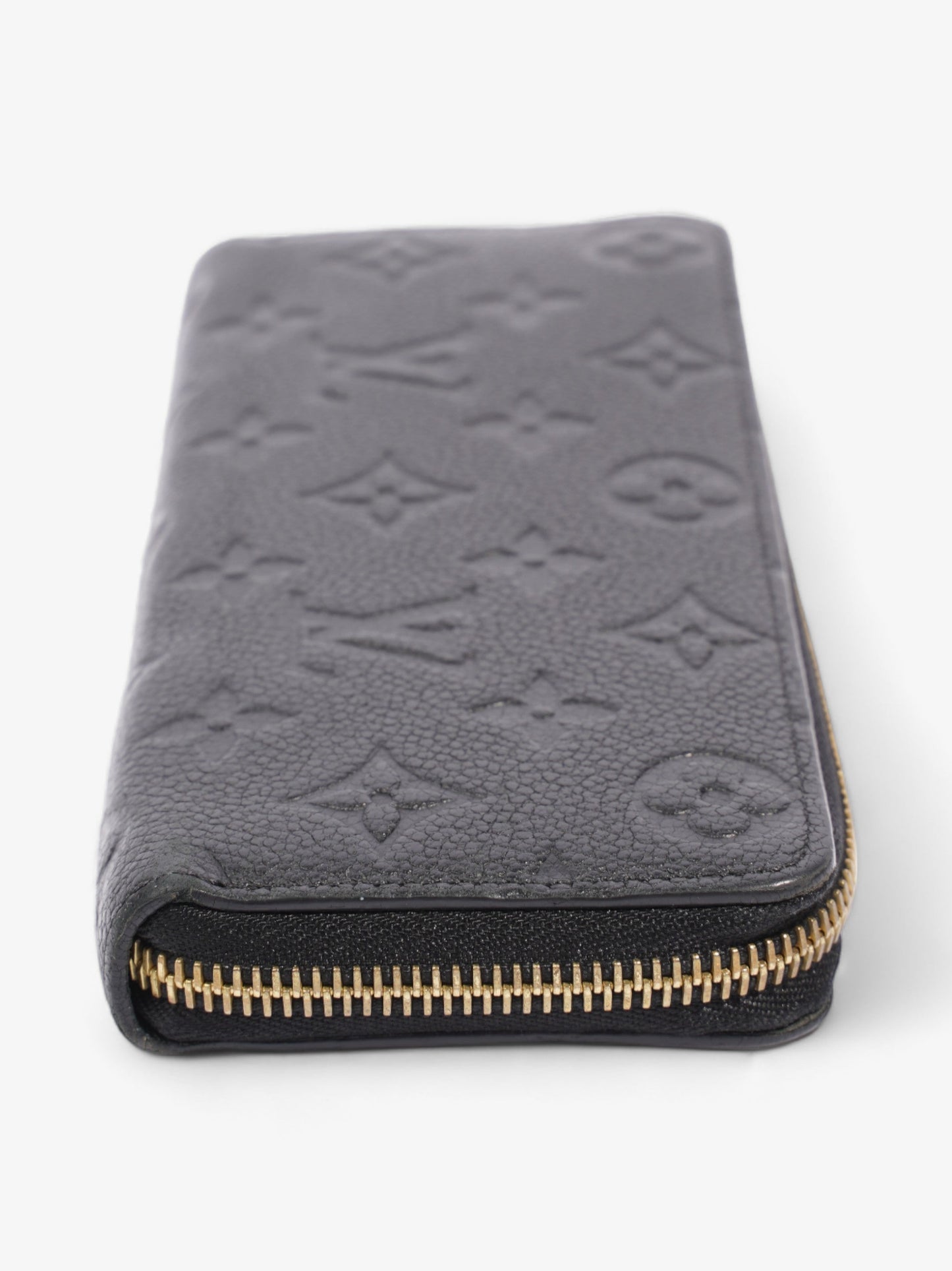 Louis Vuitton Clémence Wallet Black Leather