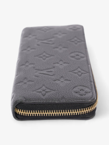 Louis Vuitton Clémence Wallet Black Leather