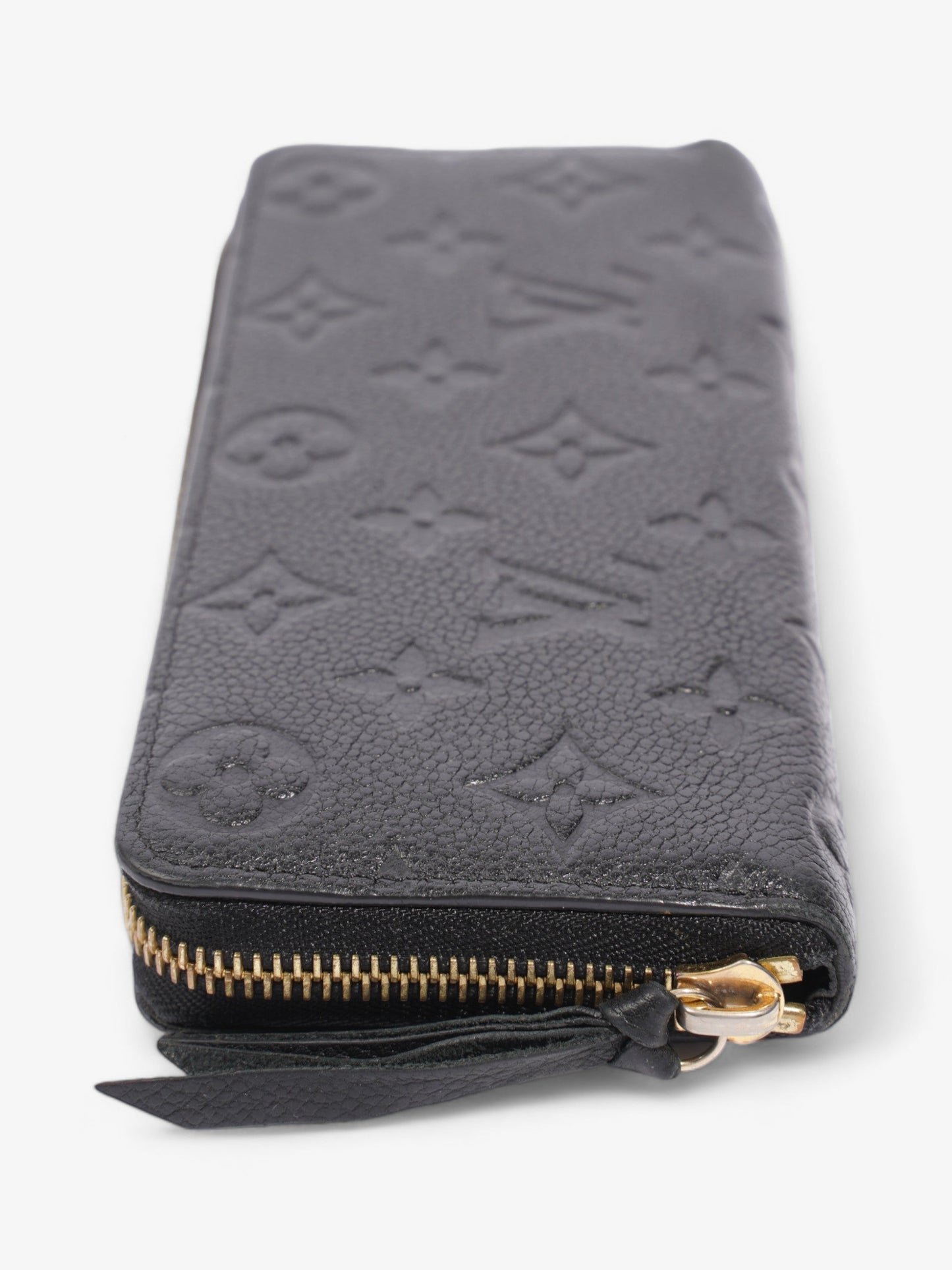 Louis Vuitton Clémence Wallet Black Leather