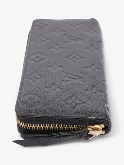 Louis Vuitton Clémence Wallet Black Leather