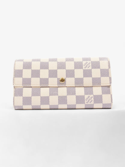 Louis Vuitton Sarah Wallet Damier Azur Coated Canvas