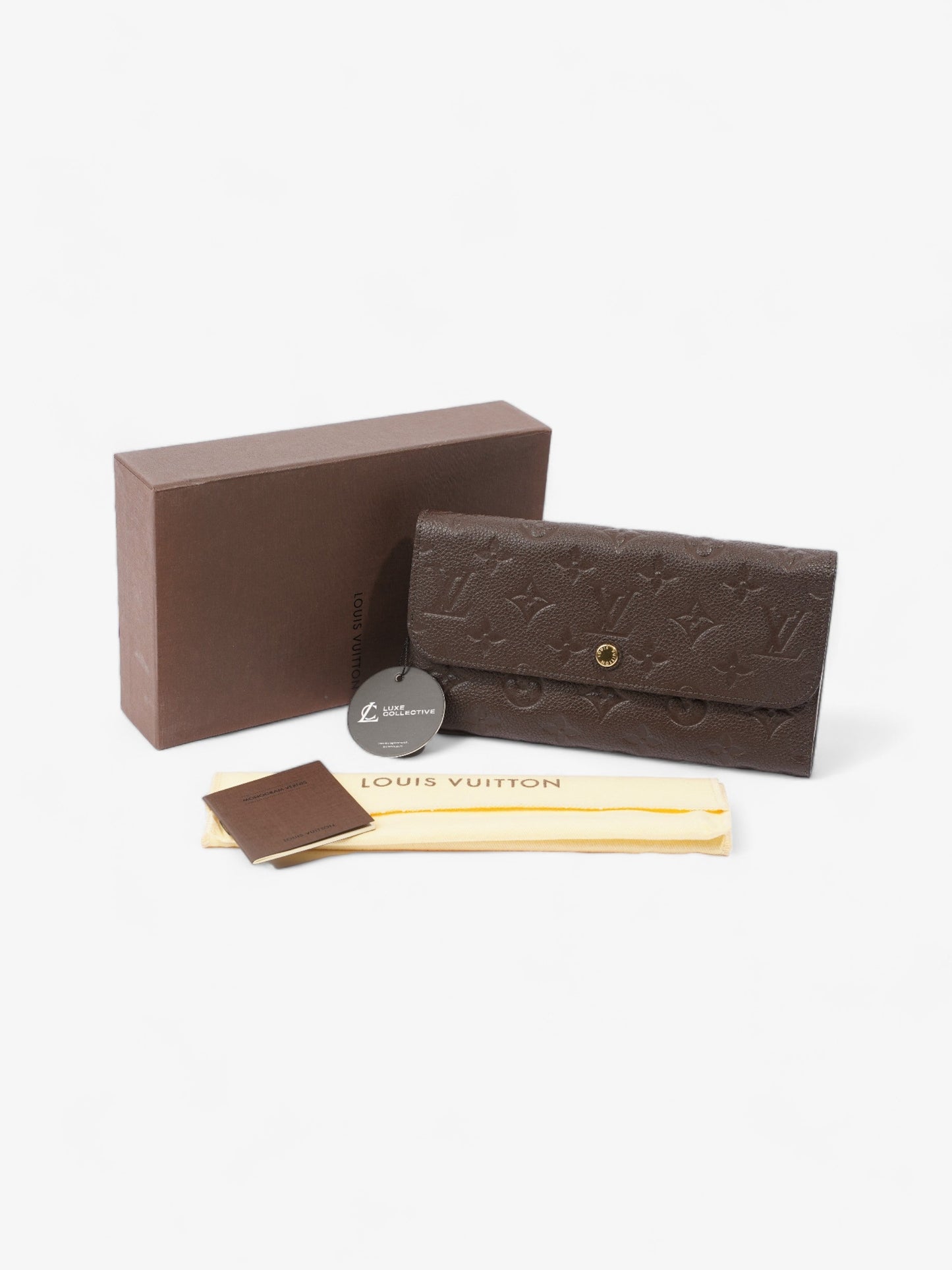 Louis Vuitton Virtuose Terre Wallet Brown Empreinte Leather