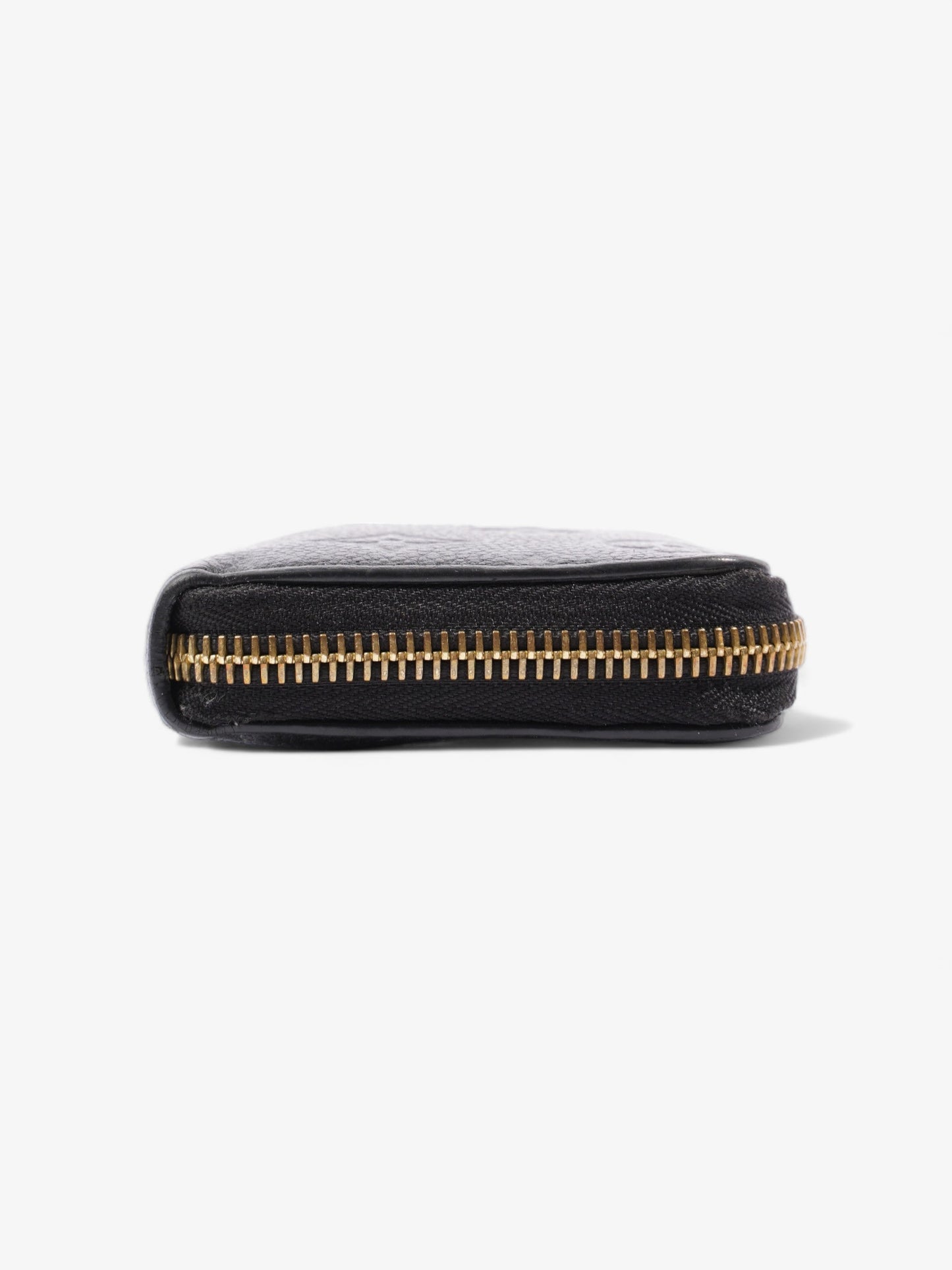 Louis Vuitton Clemence Wallet Black Empreinte Leather