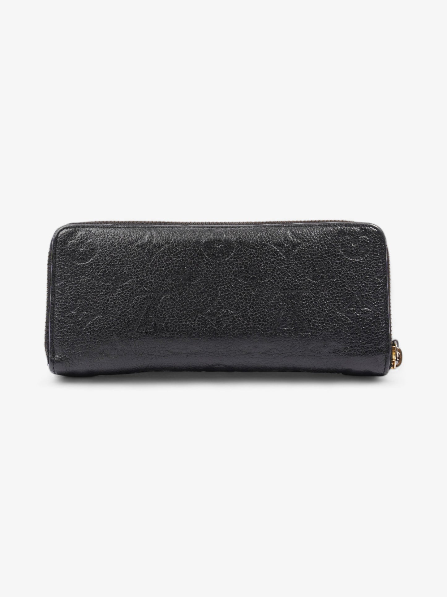 Louis Vuitton Clemence Wallet Black Empreinte Leather