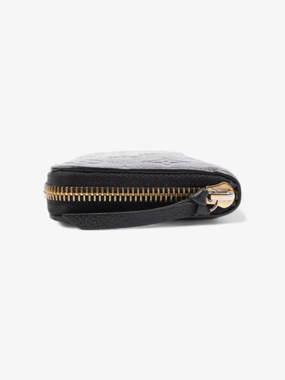 Louis Vuitton Clemence Wallet Black Empreinte Leather