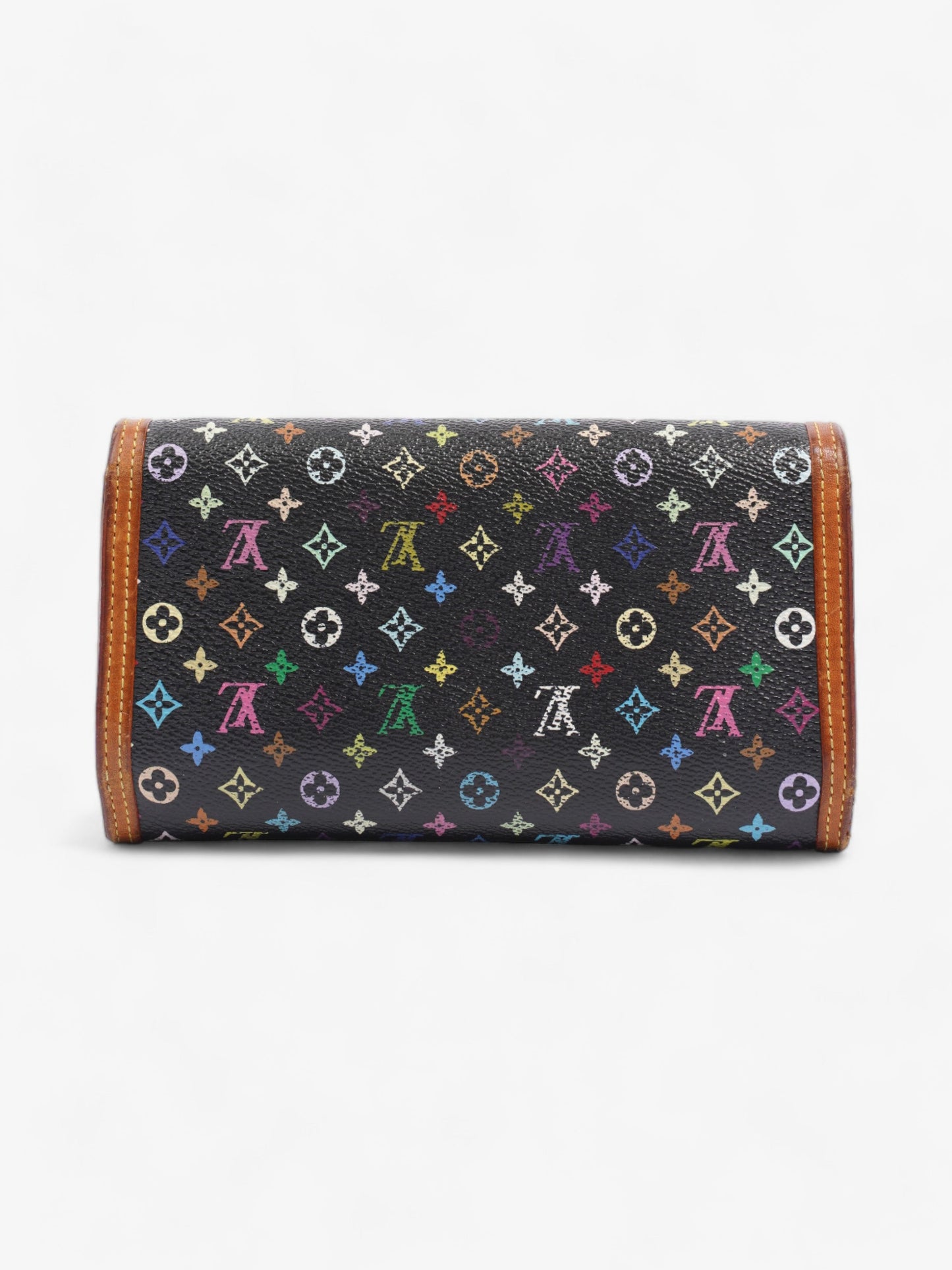 Louis Vuitton International Long Wallet Multicoloured Monogram / Brown Coated Canvas