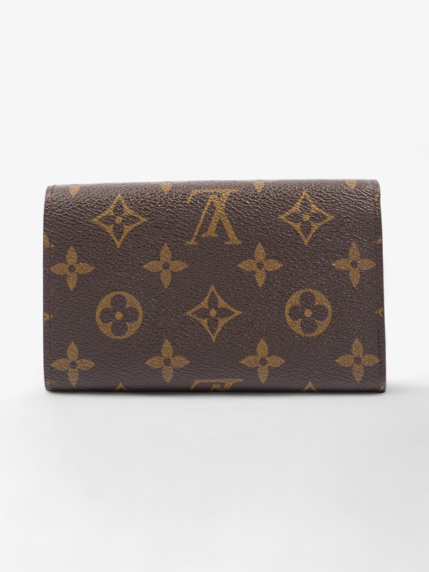 Louis Vuitton Compact Wallet Monogram Coated Canvas