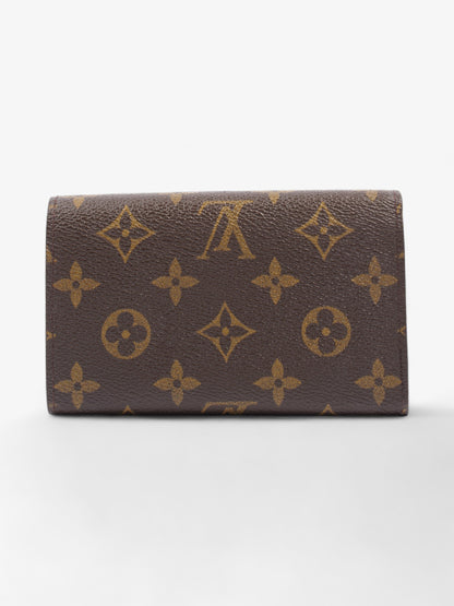 Louis Vuitton Compact Wallet Monogram Coated Canvas