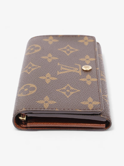 Louis Vuitton Compact Wallet Monogram Coated Canvas
