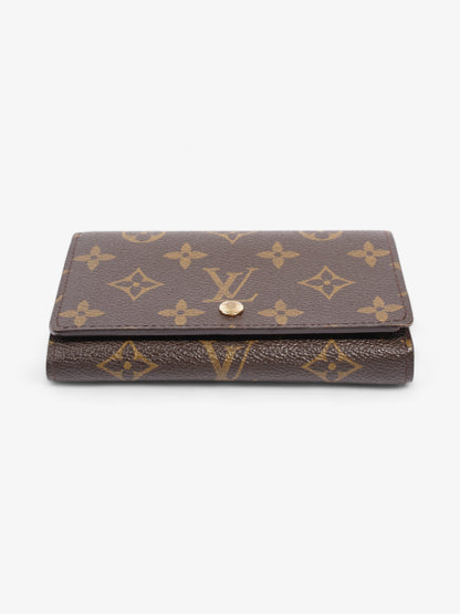 Louis Vuitton Compact Wallet Monogram Coated Canvas