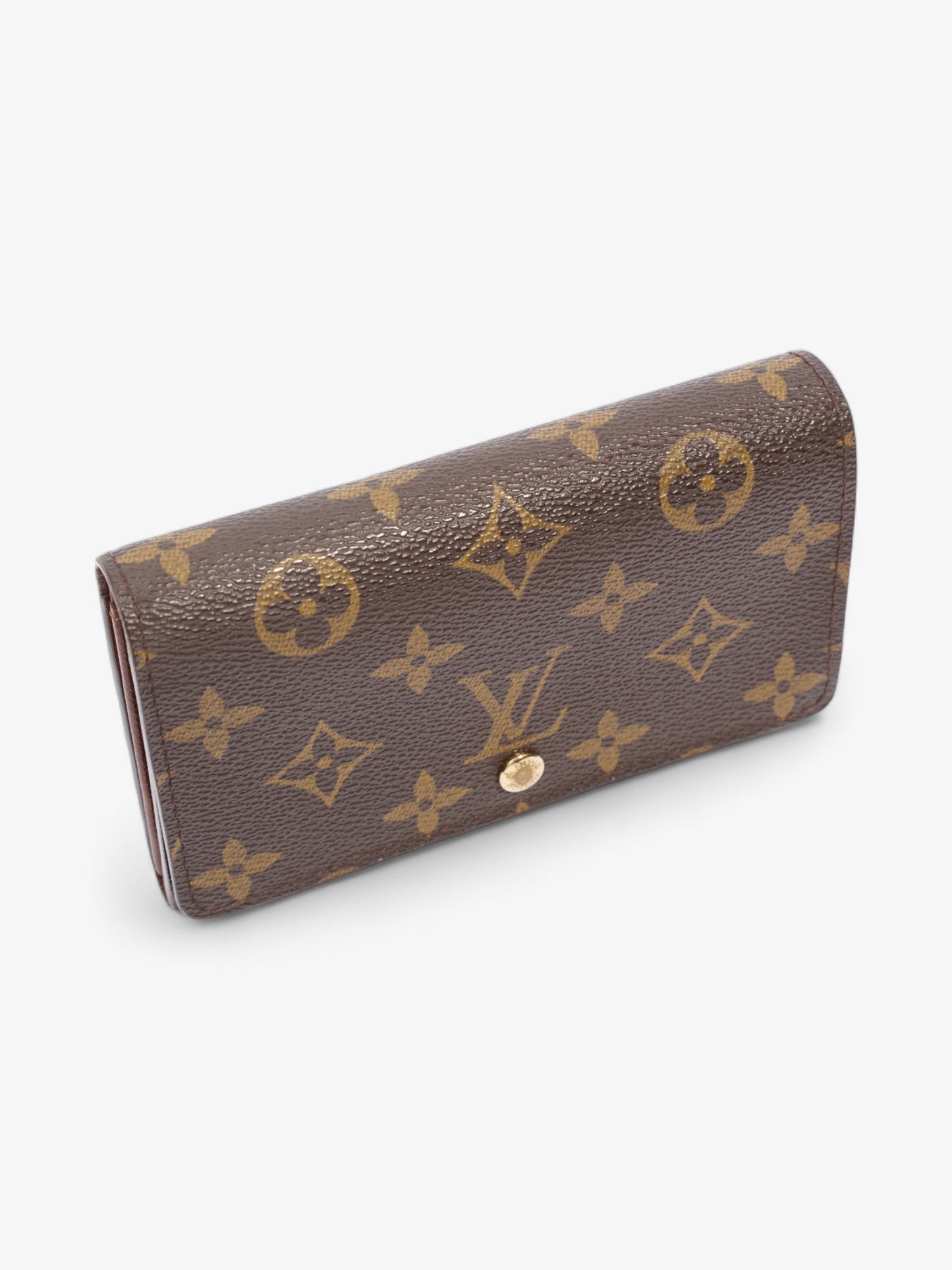 Louis Vuitton Compact Wallet Monogram Coated Canvas