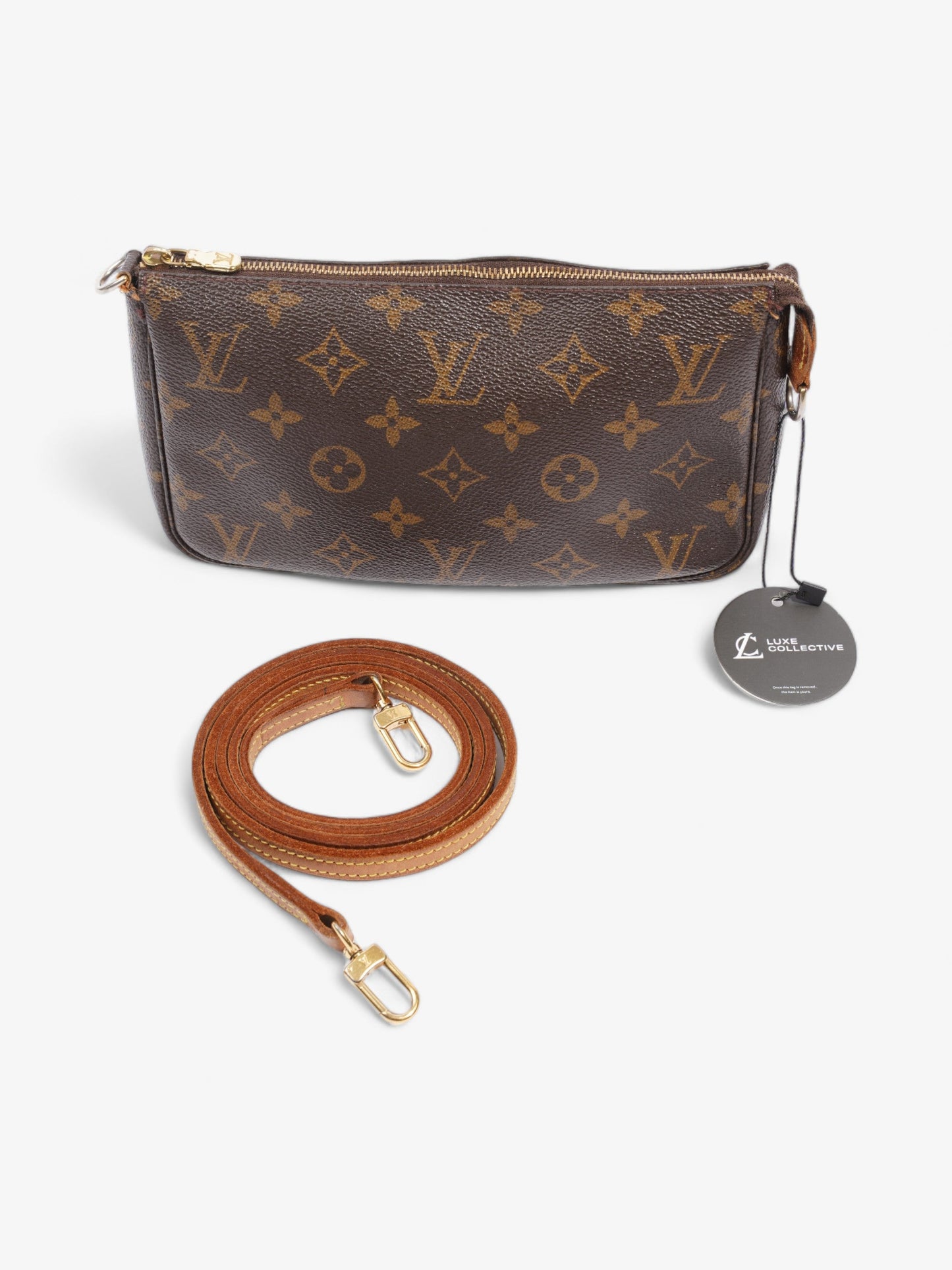 Louis Vuitton Pochette Accessoire Monogram Coated Canvas