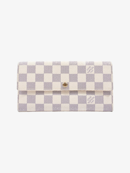 Louis Vuitton Sarah Wallet Damier Azur Canvas