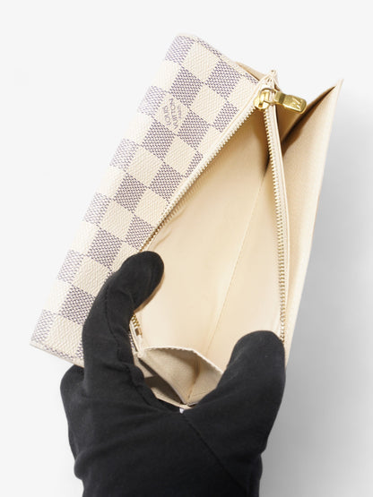 Louis Vuitton Sarah Wallet Damier Azur Canvas