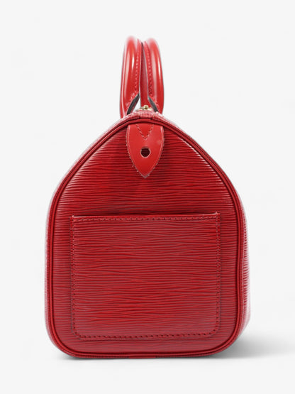 Louis Vuitton Speedy Red Epi Leather 25