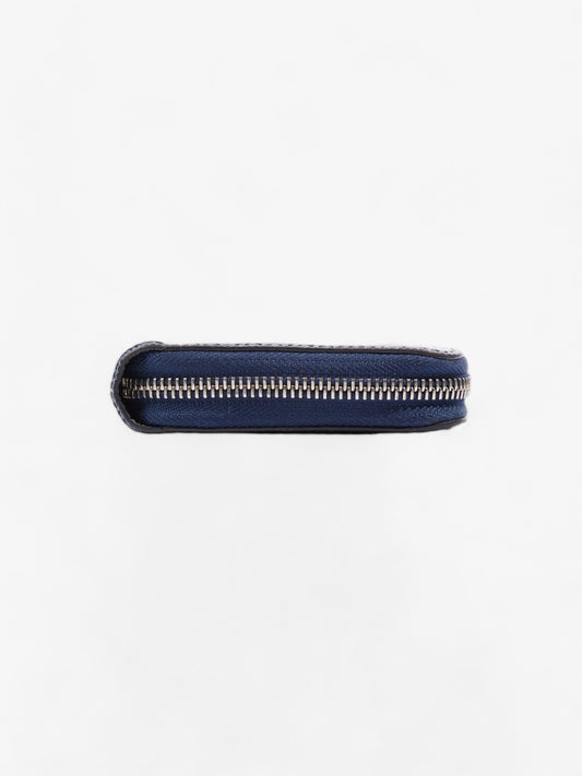 Louis Vuitton Zippy Wallet  Navy Epi Leather