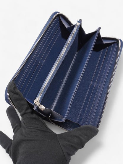 Louis Vuitton Zippy Wallet  Navy Epi Leather