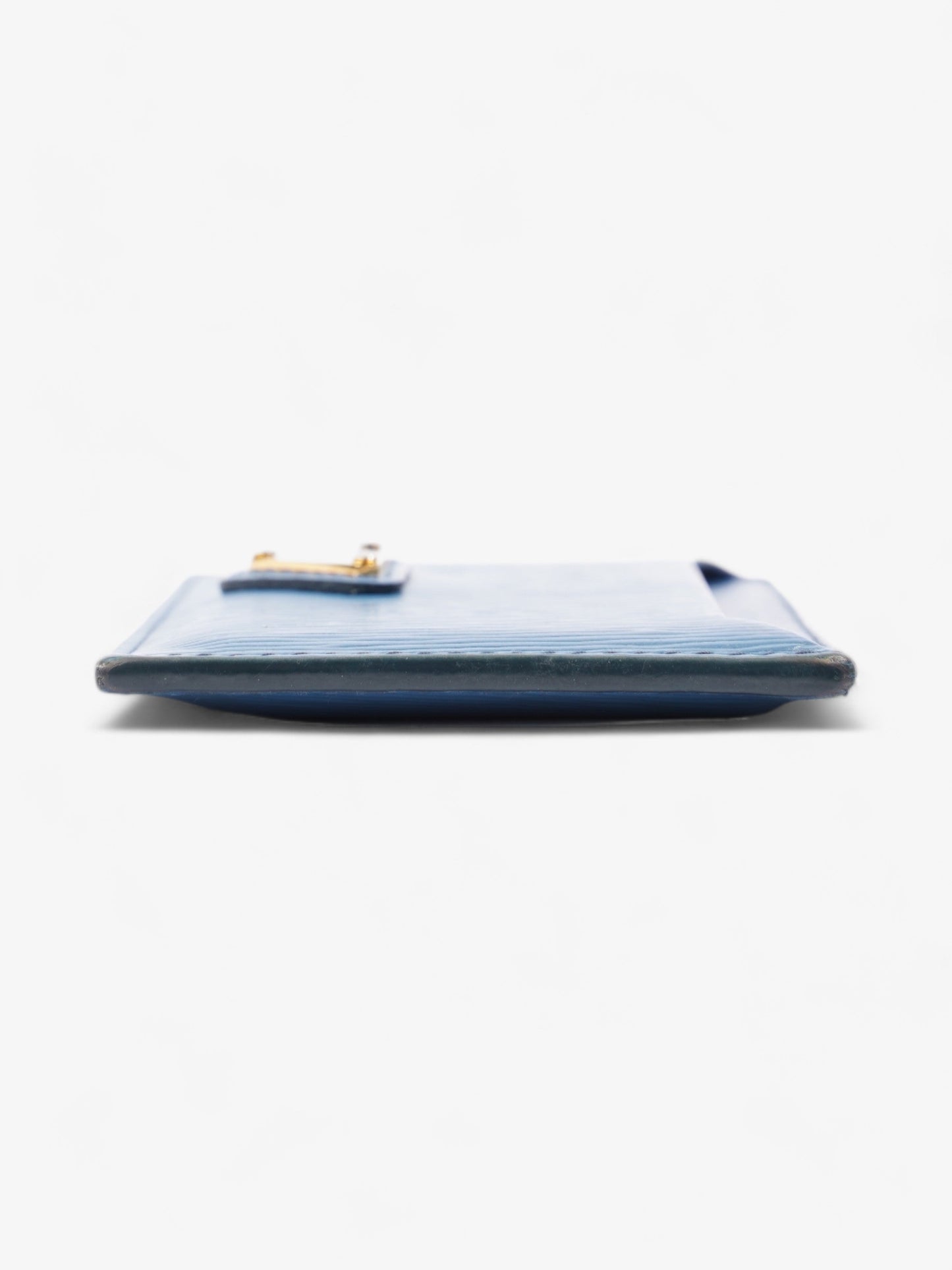 Prada Card Case Blue Epi Leather