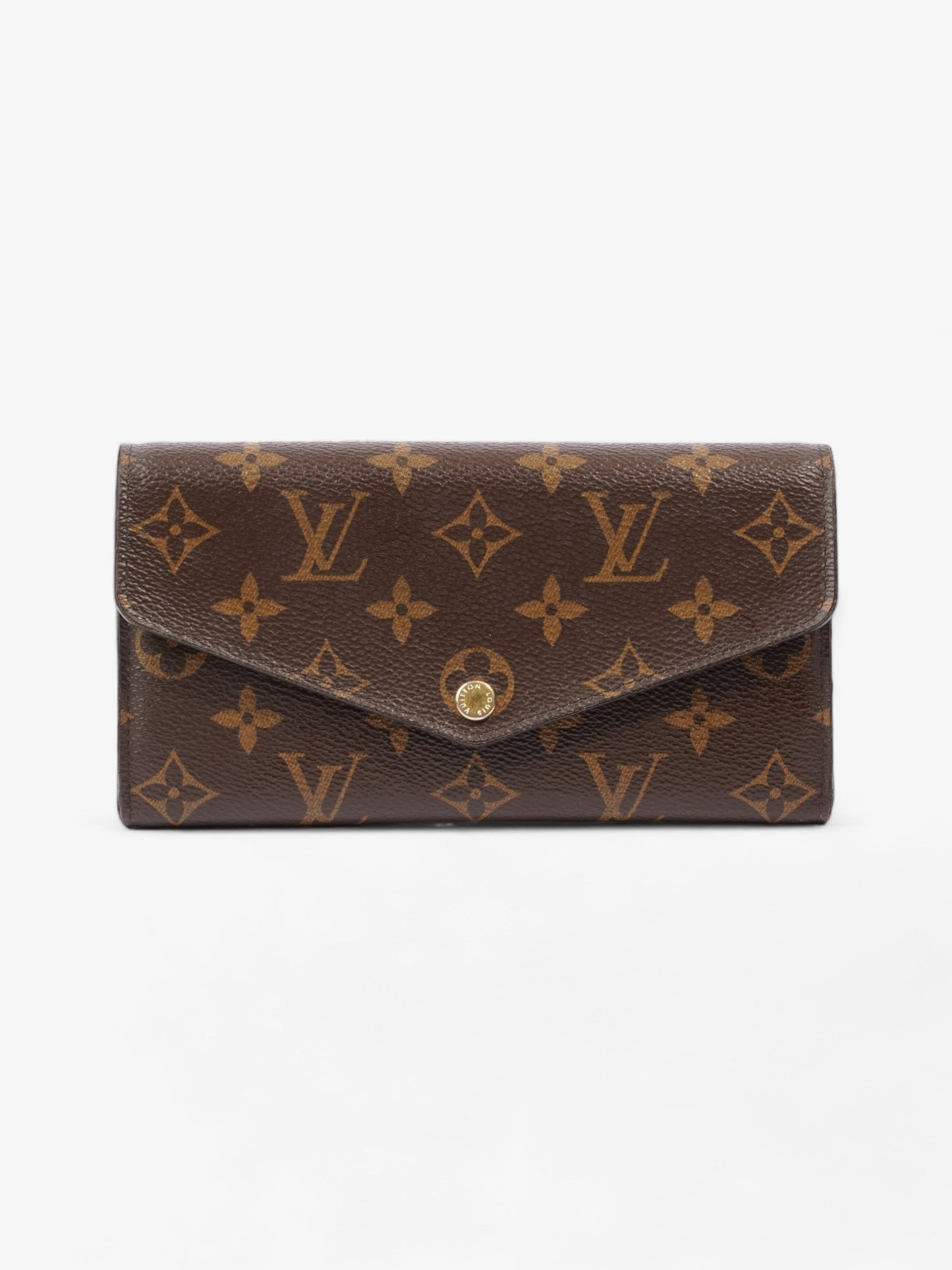 Louis Vuitton Sarah Wallet Monogram Coated Canvas