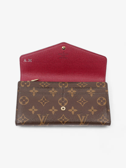 Louis Vuitton Sarah Wallet Monogram Coated Canvas