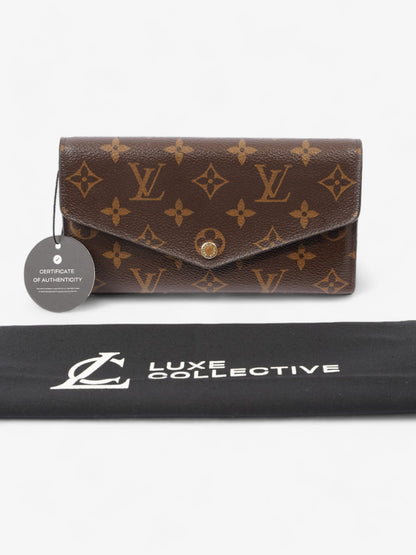 Louis Vuitton Sarah Wallet Monogram Coated Canvas