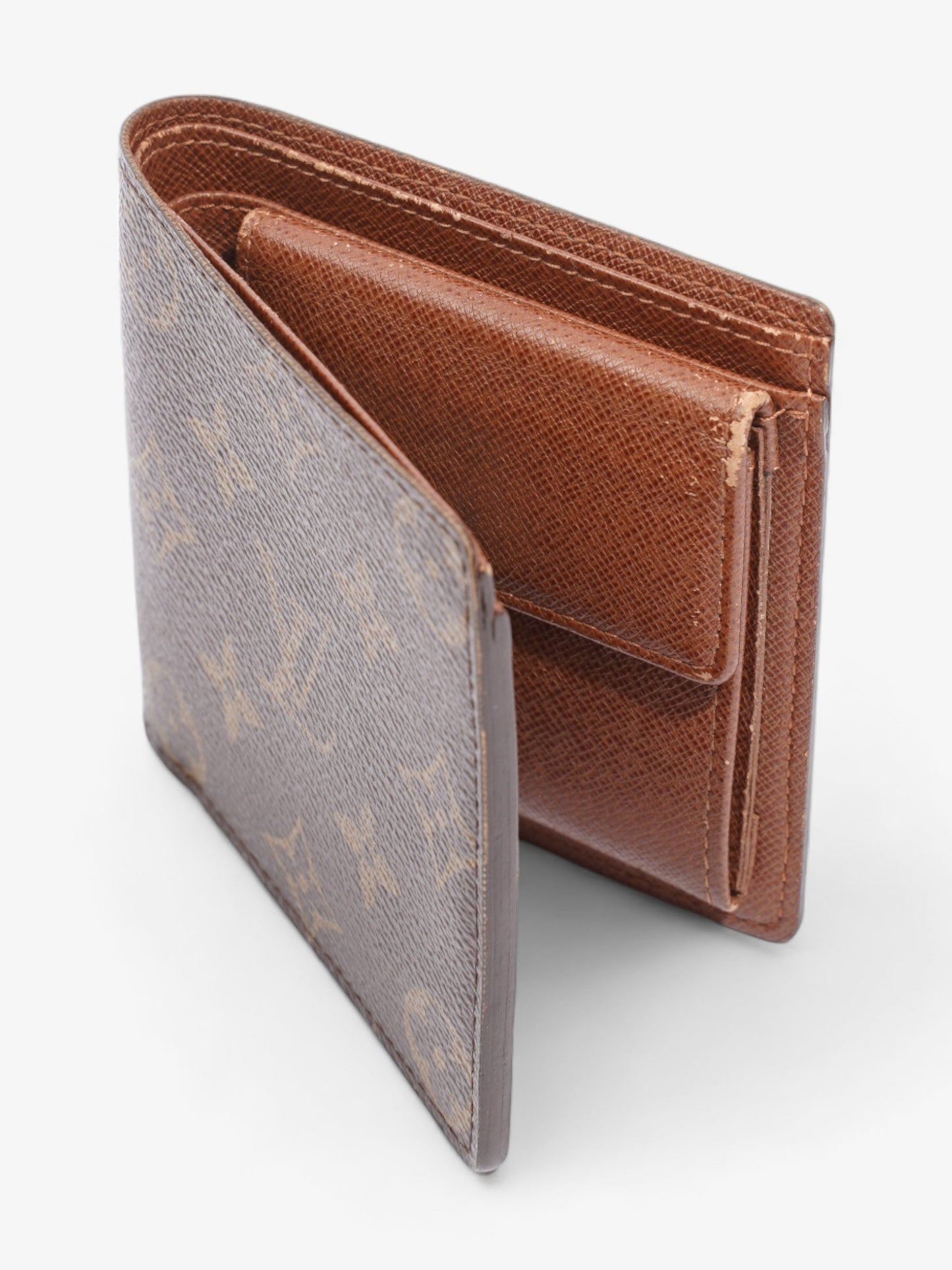 Louis Vuitton Portoviejo Cartoldi Monnaie Compact Wallet Monogram Coated Canvas