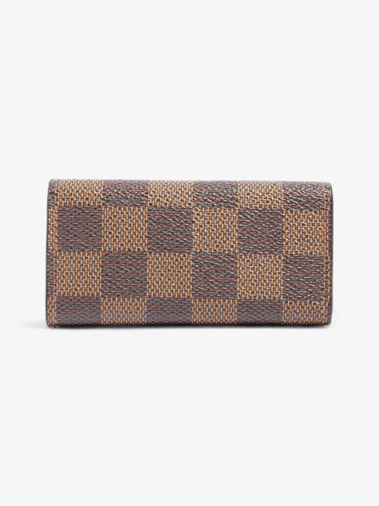 Louis Vuitton 4 Key Holder Damier Ebene Coated Canvas