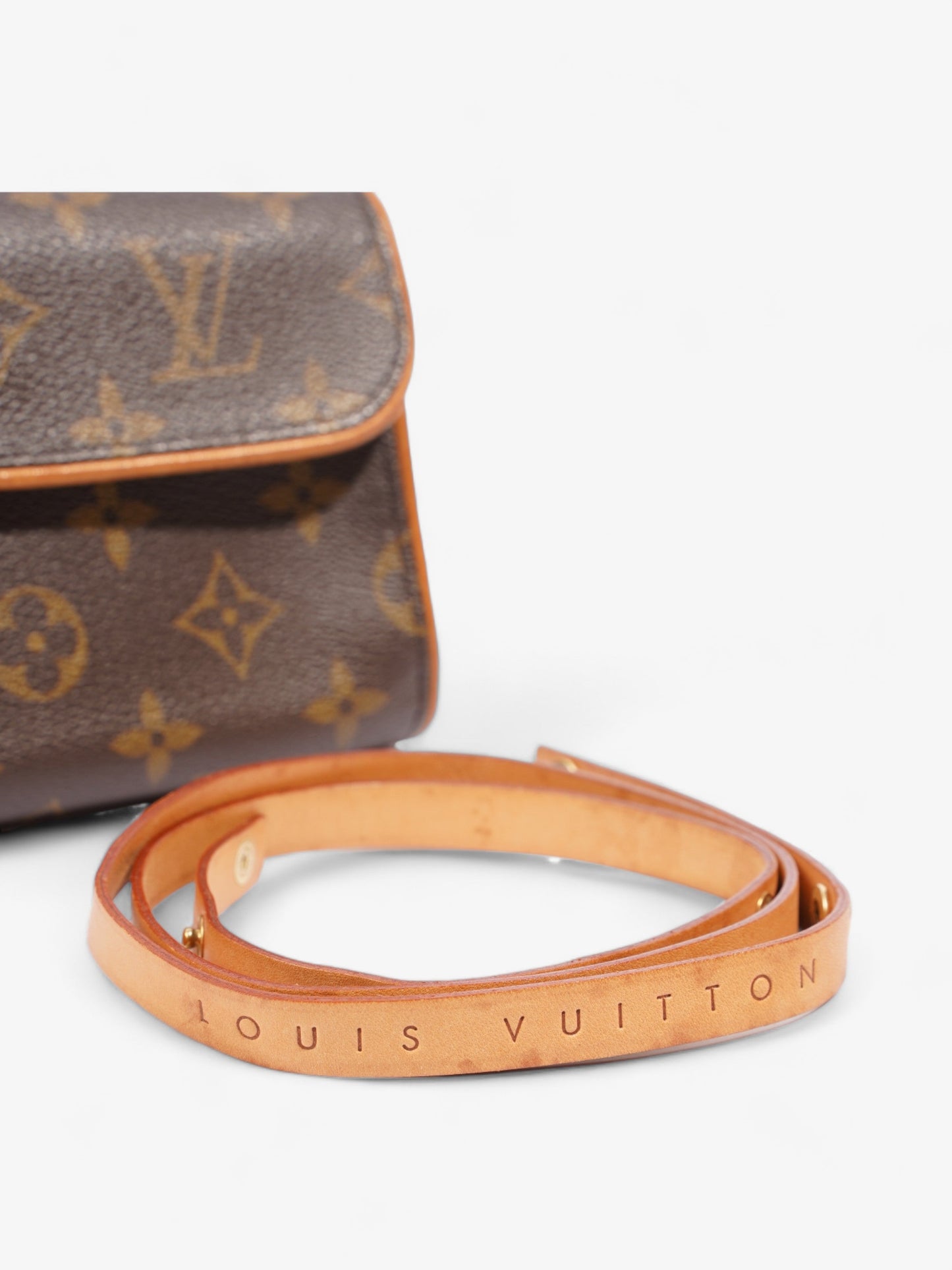 Louis Vuitton Pochette Florentine Monogram Coated Canvas XS