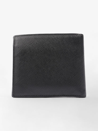 Prada Bi-Fold Wallet Black Saffiano Leather