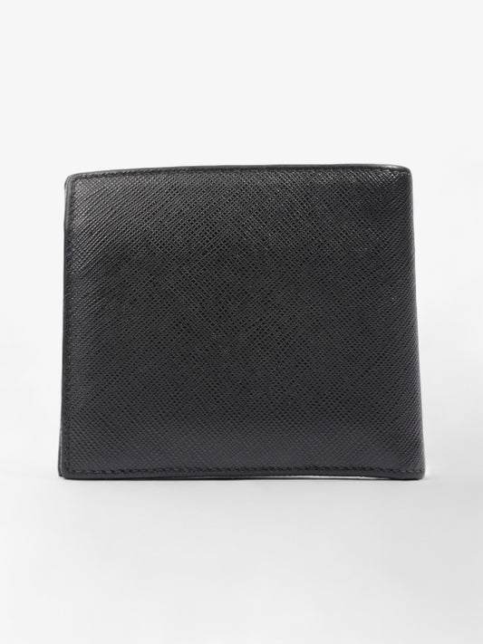 Prada Bi-Fold Wallet Black Saffiano Leather
