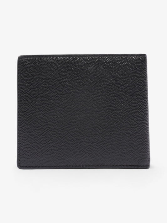 Saint Laurent Bi Fold Wallet Black Leather