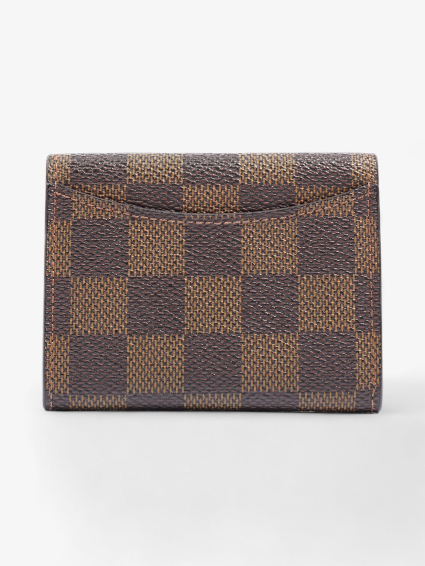 Louis Vuitton Coin Purse Damier Ebene Coated Canvas