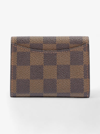 Louis Vuitton Coin Purse Damier Ebene Coated Canvas