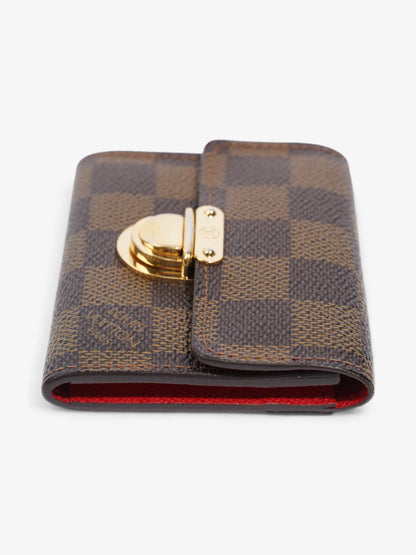 Louis Vuitton Coin Purse Damier Ebene Coated Canvas