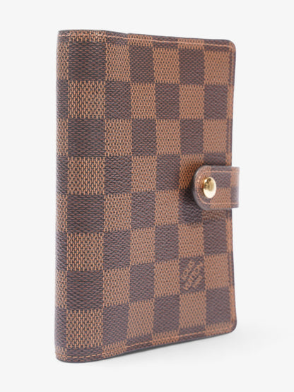 Louis Vuitton Small Ring Agenda Damier Ebene Coated Canvas