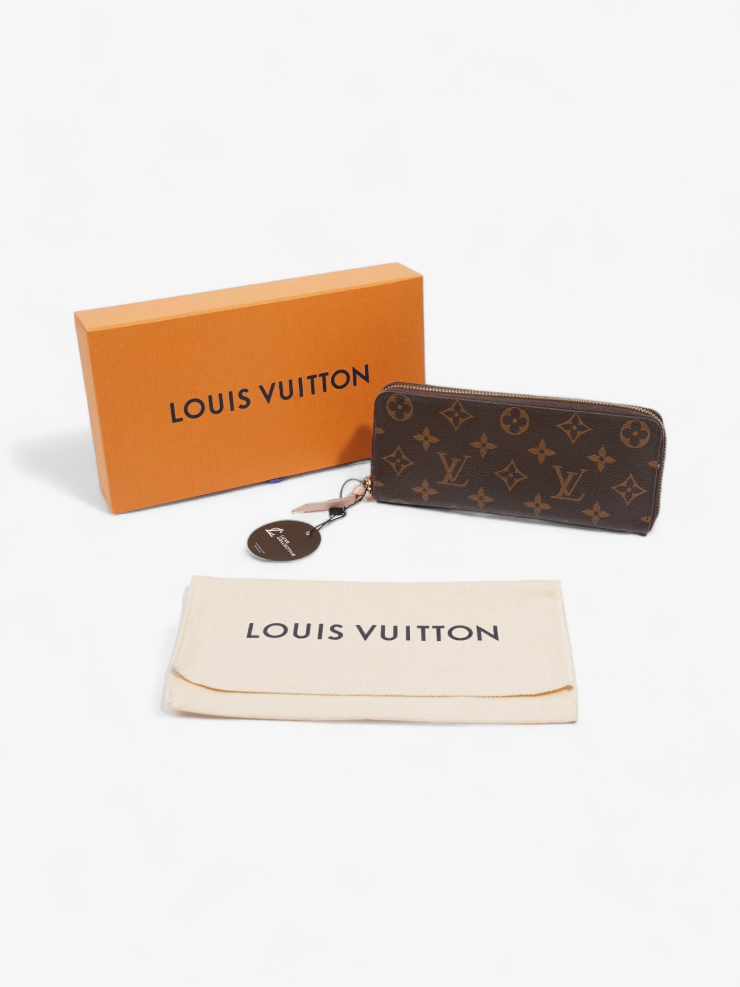Louis Vuitton Clémence Wallet Monogram Coated Canvas