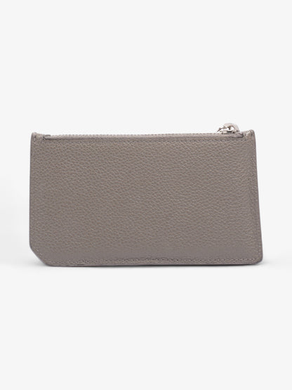 Saint Laurent Coin Purse Grey Leather