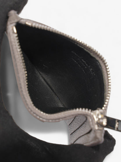 Saint Laurent Coin Purse Grey Leather