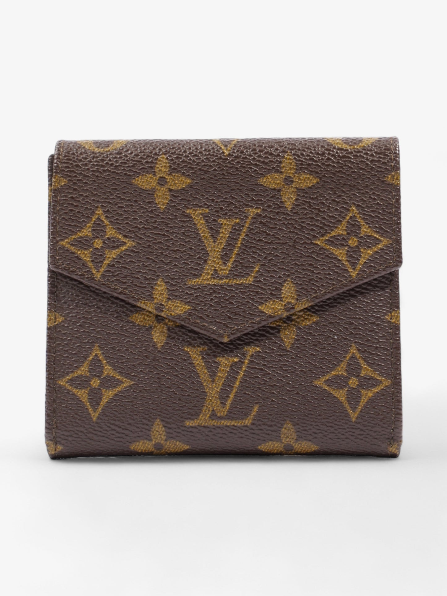 Louis Vuitton Compact Wallet Monogram Coated Canvas