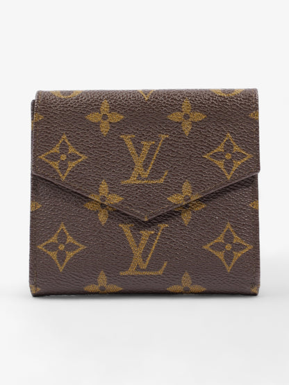 Louis Vuitton Compact Wallet Monogram Coated Canvas