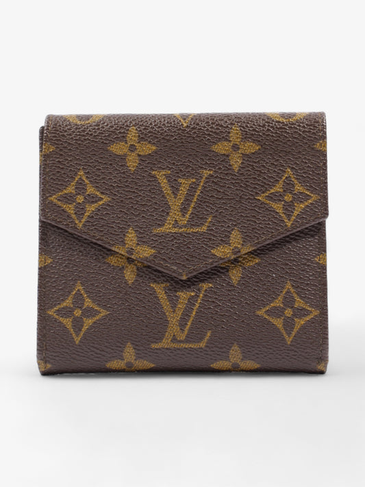 Louis Vuitton Compact Wallet Monogram Coated Canvas