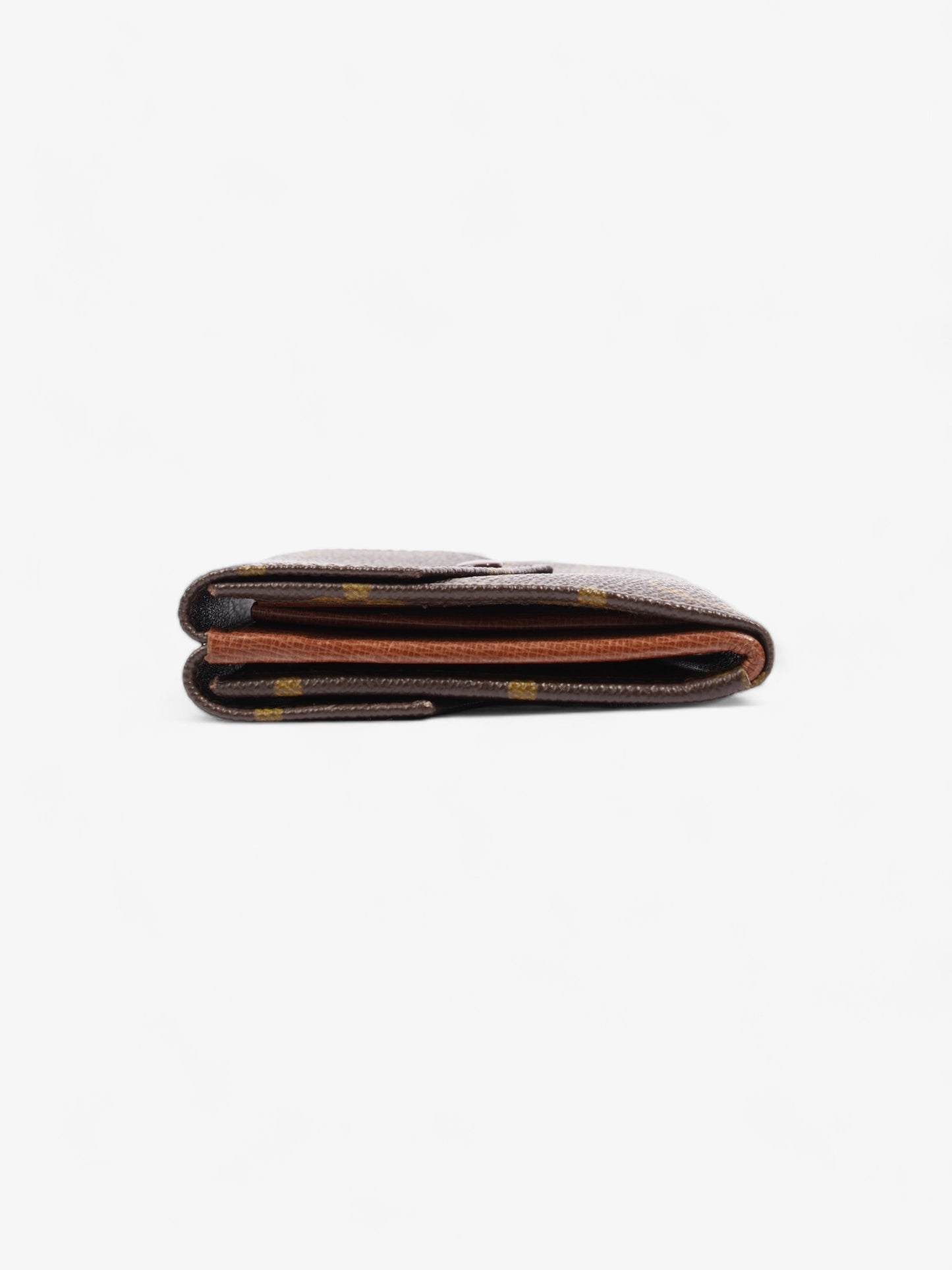 Louis Vuitton Compact Wallet Monogram Coated Canvas
