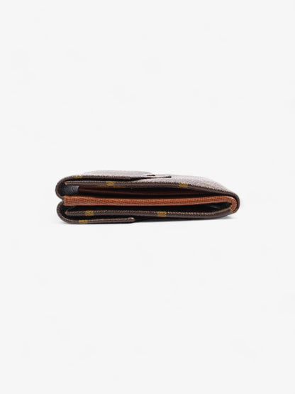 Louis Vuitton Compact Wallet Monogram Coated Canvas
