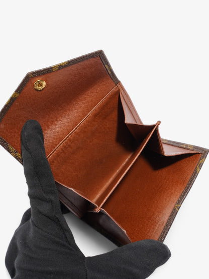 Louis Vuitton Compact Wallet Monogram Coated Canvas