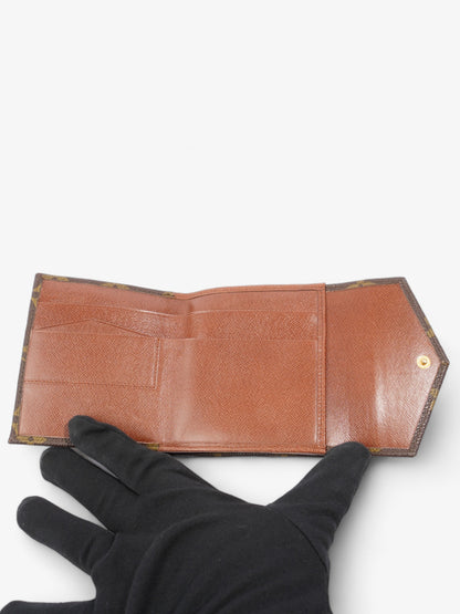 Louis Vuitton Compact Wallet Monogram Coated Canvas