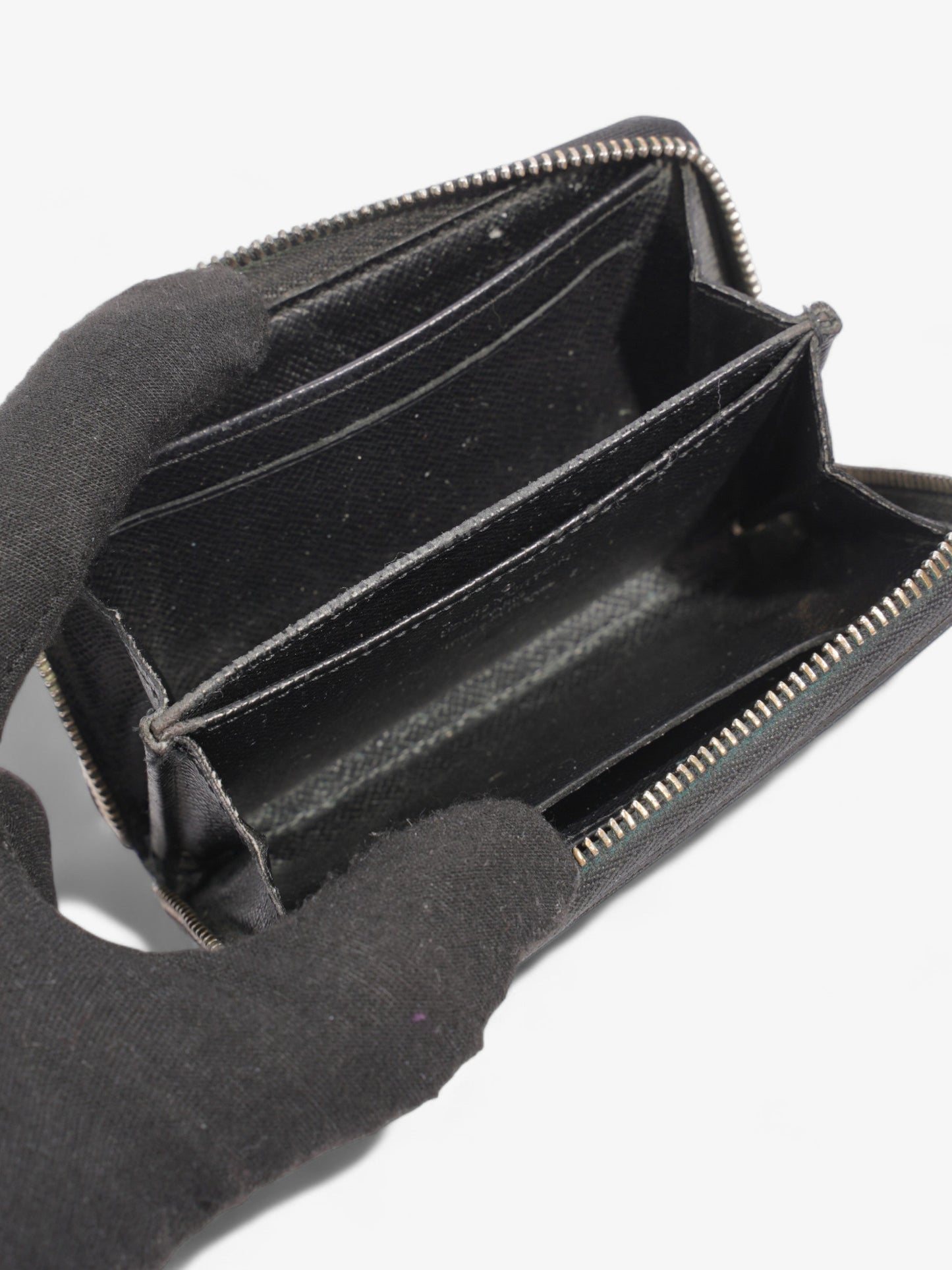Louis Vuitton Zippy Coin Purse Damier Graphite Coated Canvas