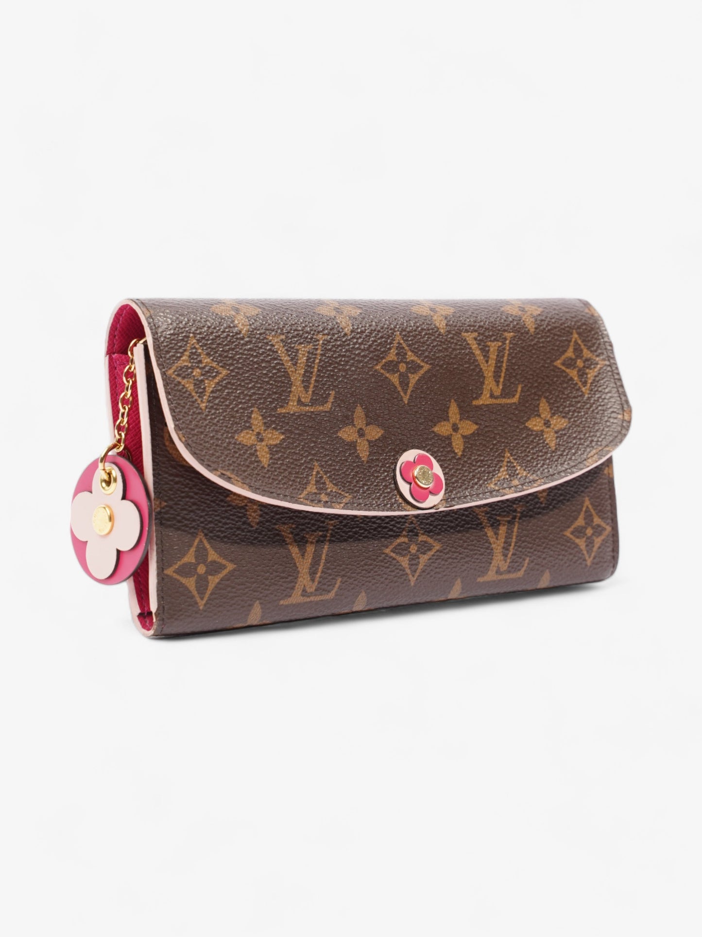Louis Vuitton Emilie Wallet Monogram Coated Canvas