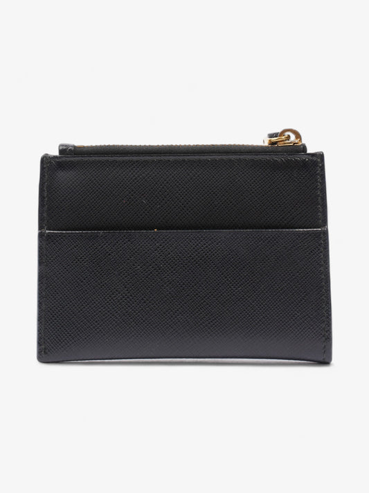 Prada Triangle Wallet Black Saffiano Leather